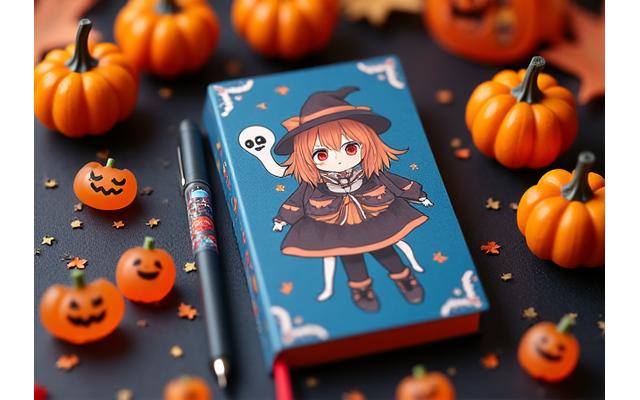 ハロウィンがテーマのアニメキャラクター文具