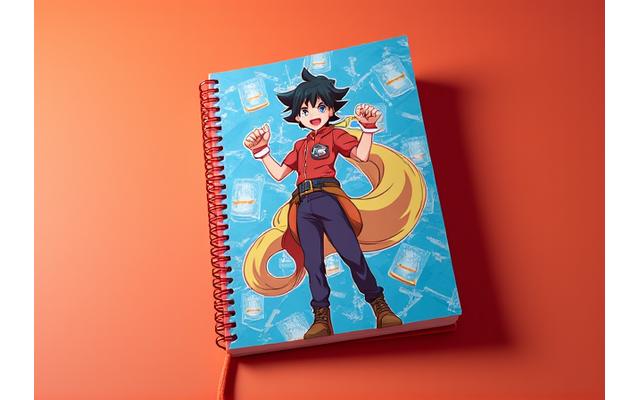 最新アニメキャラクターの文具セット