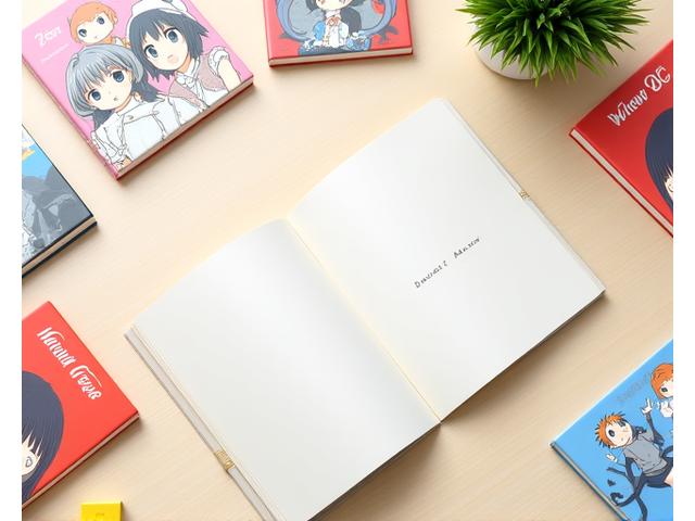 人気アニメキャラクターのノートとメモ帳