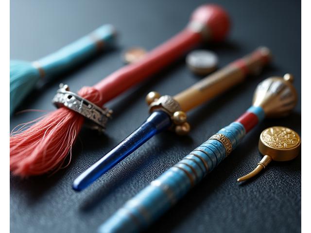 コスプレ用ウィッグと小道具
