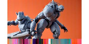 マックスファクトリーのロゴとfigmaのアクションフィギュア