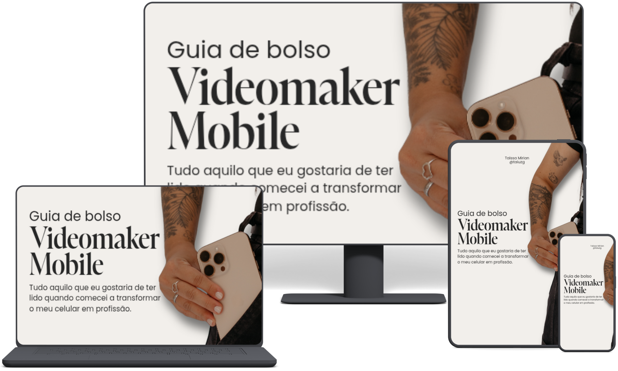 Videomaker Mobile em múltiplos dispositivos